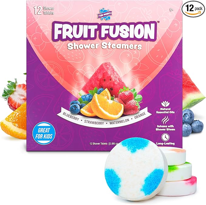 Tub Works® Fruit Fusion™ Shower Steamers by TubWorks