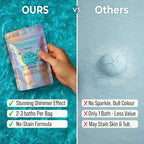 Raspberry Shimmer Bath Bomb in A Bag - Image 3