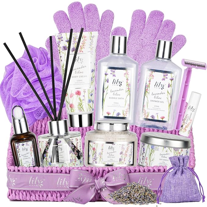 Mother's Day Gift Basket for Women by LILYROY