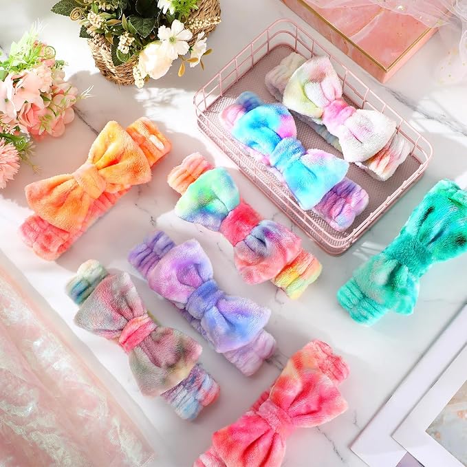 50 Pcs Pink Spa Headband Bulk Spa Sleepover Party Supplies - Image 7