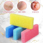 Batiyeer 100 Pcs Pumice Stone for Feet Scrubber Dead Skin Disposable Pedicure - Image 3