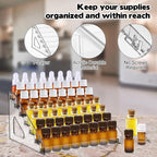 YEXEXINM 7 Tier Essential Oil Organizer, Essential Oil Storage Shelf, Essential - Image 3