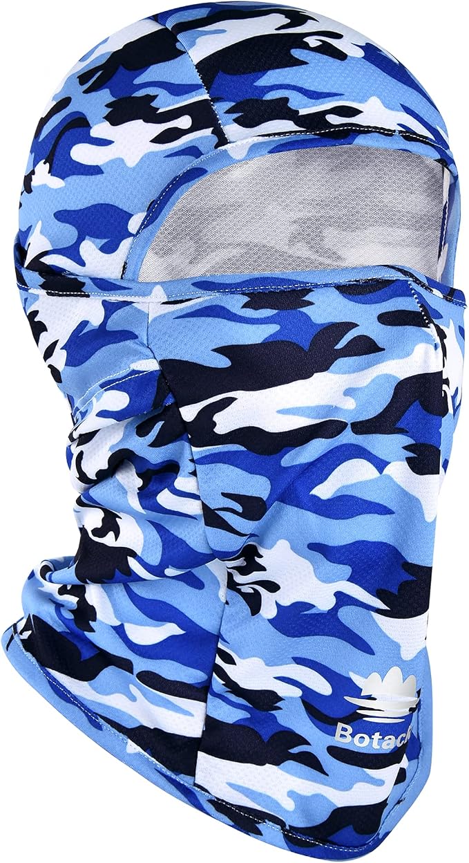 Balaclava Face Mask Sun UV Protection Breathable Full Head Mask by Botack
