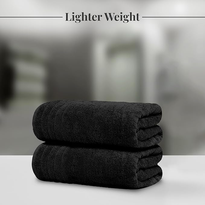 Tens Towels Pack of 8 Towels Set, 2 Extra Large Bath, 2 Hand, 4 Washcloths - Image 4