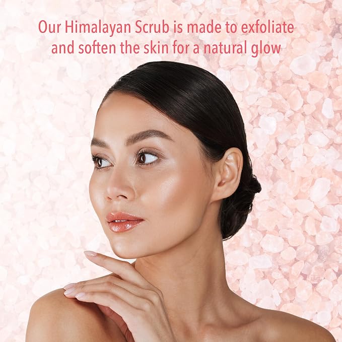Pink Himalayan Salt Body Scrub, Deep Cleansing & Moisturizing scrubber - Image 7