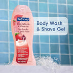Softsoap Moisturizing Body Wash and Shave Gel, Helps Razor Glide, Creamy - Image 2