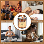 WEMEET Candles for Home Scented 2 Pack, Vanilla Scented Candle - Image 6