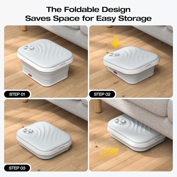 Collapasible Foot Spa Bath Massager - Image 6
