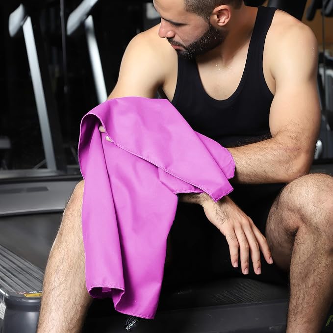 Rainleaf Microfiber Towel Perfect Travel & Gym & Camping Towel. Quick Dry - Image 6