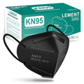 LEMENT KN95 Face Masks 100 Pack, 5-Ply Breathable Cup Dust Disposable Masks by Lement