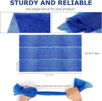 UJFQBH 3 Pieces African Bath Sponge African Net Long Net Bath Sponge - Image 3