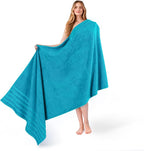 American Soft Linen 35x70 Jumbo Large Bath Towel, 600 GSM 100% Cotton Turkish by AmericanSoftLinen