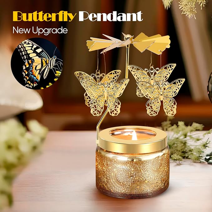 Mothers Day Gifts for Mom from Daughter, Butterfly Candle Gifts for Women - Image 3