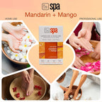 BCL Spa Mandarin + Mango Professional Pedicure Kit Foot Spa Set – Exfoliate - Image 4