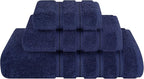 American Soft Linen Premium 3 Piece Towel Set, 1 Bath Towel 1 Hand Towel 1 by AmericanSoftLinen