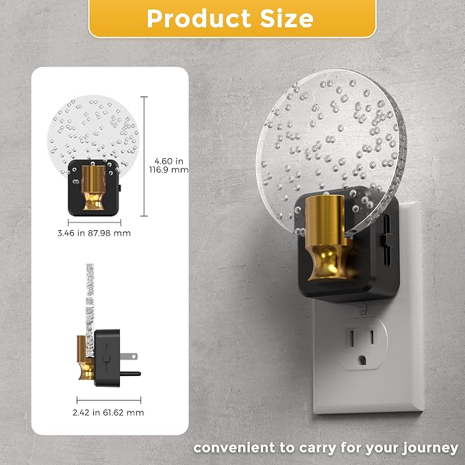 L LOHAS LED Night Lights Plug into Wall, Dusk to Dawn Sensor, 3000K Soft White - Image 7