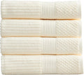 Springtree Home 100% Cotton Bath Towel Set of 4 | Super Soft & Absorbent by SpringtreeHome