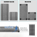 4PCS Stone Drying Trays for Bathroom Sink and Kitchen Counter - Image 4