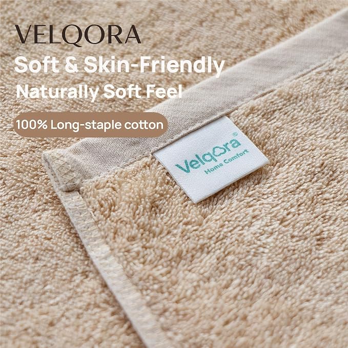 Bath Towels 2 Pack, 30 x 60 Inches, Large 100% Cotton Towels, Comfortable - Image 2