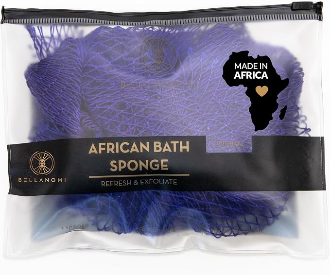 Bellanomi African Exfoliating Net Sponge Authentic Ethically Sourced from - Image 2