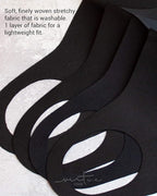 Virtue Code Second Skin Cloth Face Mask Pack. 4 Buttery Soft Masks Washable - Image 5