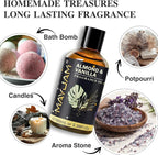 Almond & Vanilla Fragrance Oil Essential Oil, MAYJAM 3.38FL.OZ Almond & Vanilla - Image 6