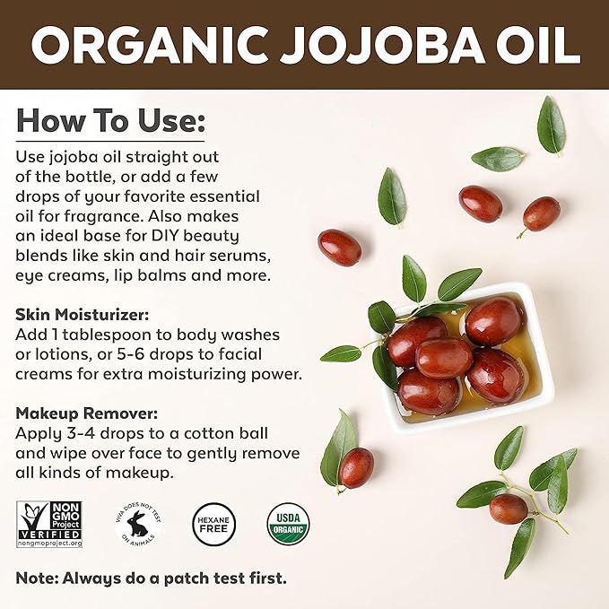 Viva Naturals Organic Jojoba Oil - Image 6