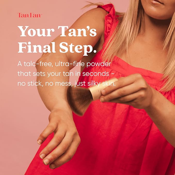 Tan Fan Self Tan Drying Powder - Image 2