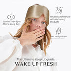 Silk Sleep Mask for Women and Men, Side Sleeper, 22 Momme Pure Mulberry Silk - Image 5