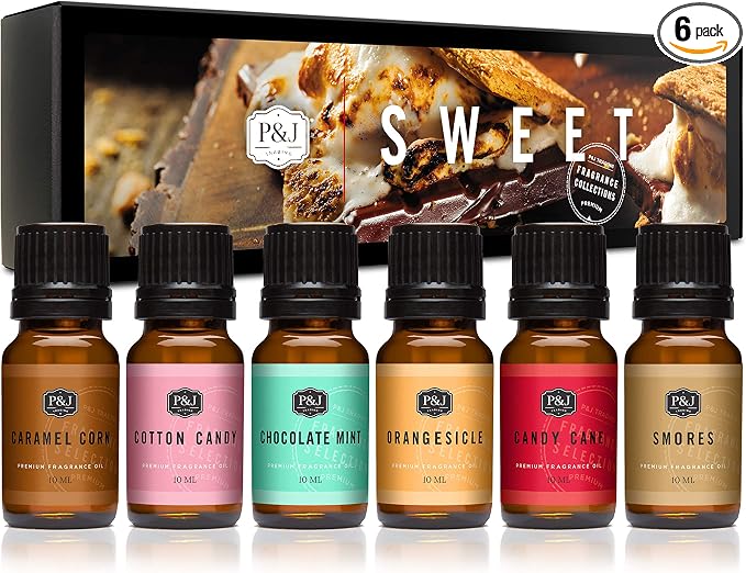P&J Trading Fragrance Oils for Diffusers for Home Sweet Set Fragrance Scents by PJTrading