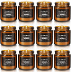 Scented Candle Set 12 Pack, Candle - Image 2