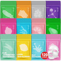 KONEUK 120 Pack Collagen Essence Sheet Face Masks Skincare, Moisturizing & by KONEUK