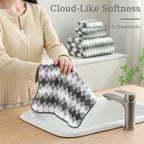 4 Piece Bath Towel Set Oversized Bath Sheet 35"x70" Bathroom Towel Extra Large - Image 8