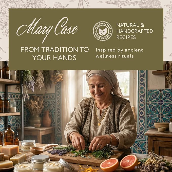 Mary Case Goat Milk & Pine Tar Bar Soap Set of 4 | Natural Soap - Image 7