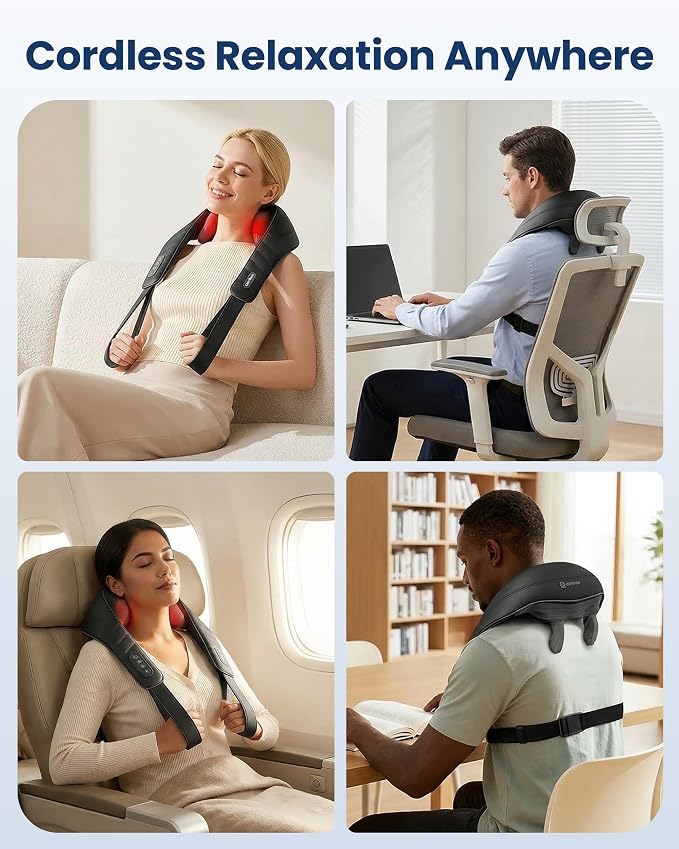COMFIER Hands-Free Neck and Shoulder Massager - Image 5