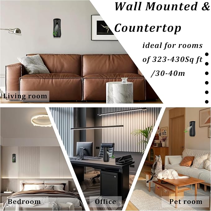 Automatic Air Freshener Spray Dispenser, Free Standing or Wall Mounted - Image 4