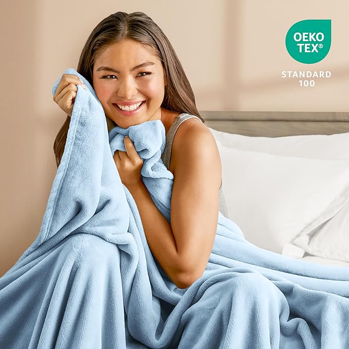 Bare Home Fleece Blanket - Image 4