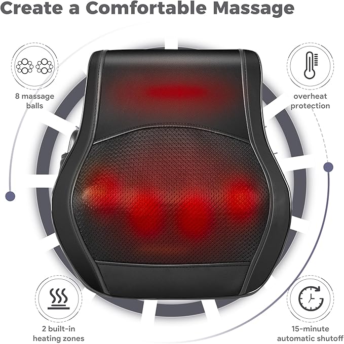 Brelley Neck and Back Massager for Pain Relief Deep Tissue - Image 5