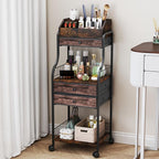 HapiRm Floor Makeup Organizer Storage by HapiRm