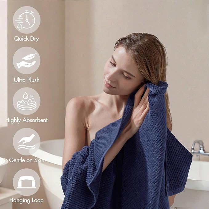 Madison Park 4-Piece Hand Towel Set - Image 6
