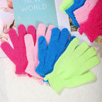 4 Pairs Bath Exfoliating Gloves Scrub, Double Sided Bath Mitts Scrubs - Image 7