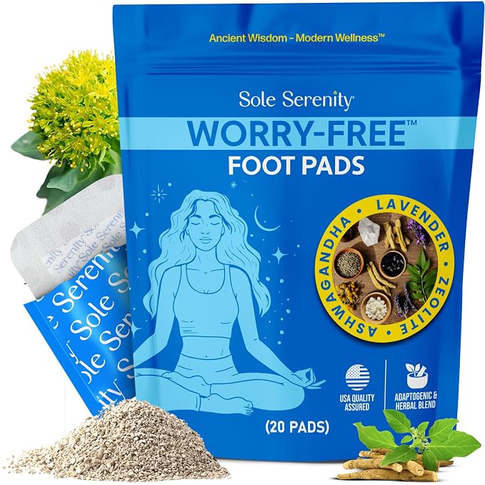 Sole Serenity Worry-Free Overnight Foot Pads by LureEssentials