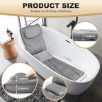 Extra Long Thick Full Body Bath Pillow - Image 6