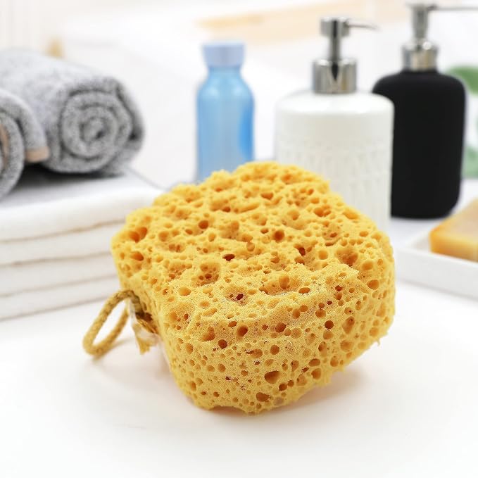 myHomeBody Bath Sponge, Foam Loofah, Body Scrubber - Image 5