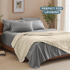 Bare Home Fleece Blanket - Image 8