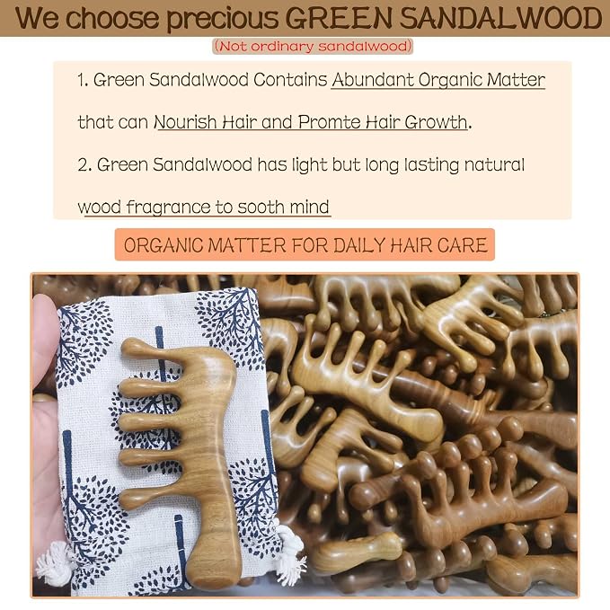 Wooden Loc Comb - Image 2