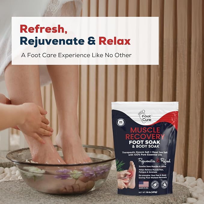 FOOT CURE Foot Soak with Epsom Salts – All-Natural Blend - Image 7