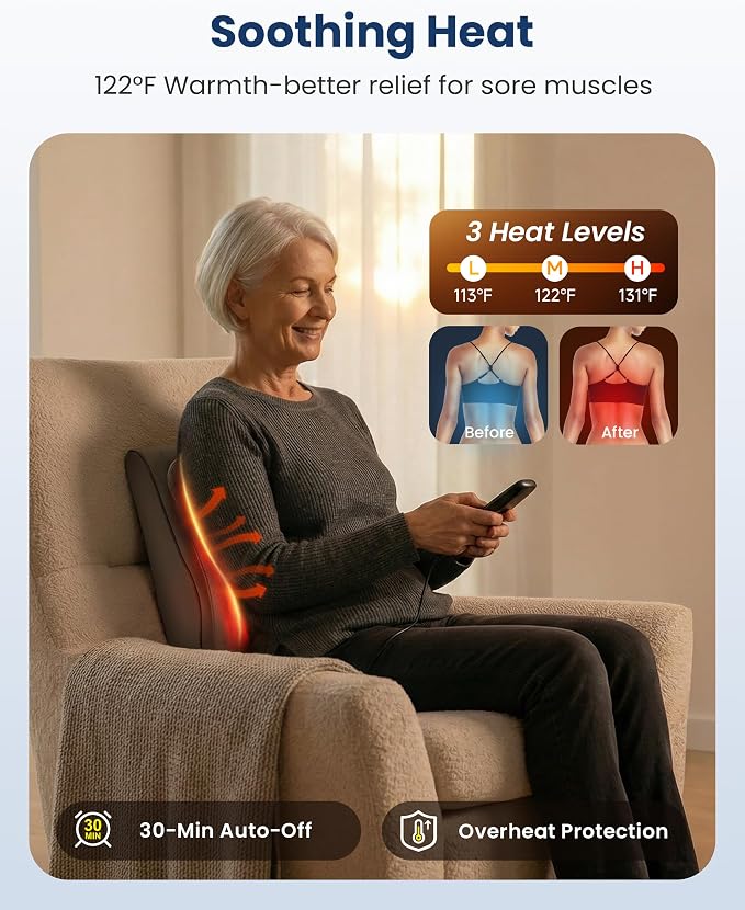 COMFIER Shiatsu Back Massager - Image 3