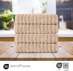 Classic Turkish Towels CTT Premium 4 Pack Bath Towels Set, Made - Image 5