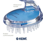 KENT SH1 BLU Scalp Scrubber Hair Brush & Scalp Exfoliator - Image 5